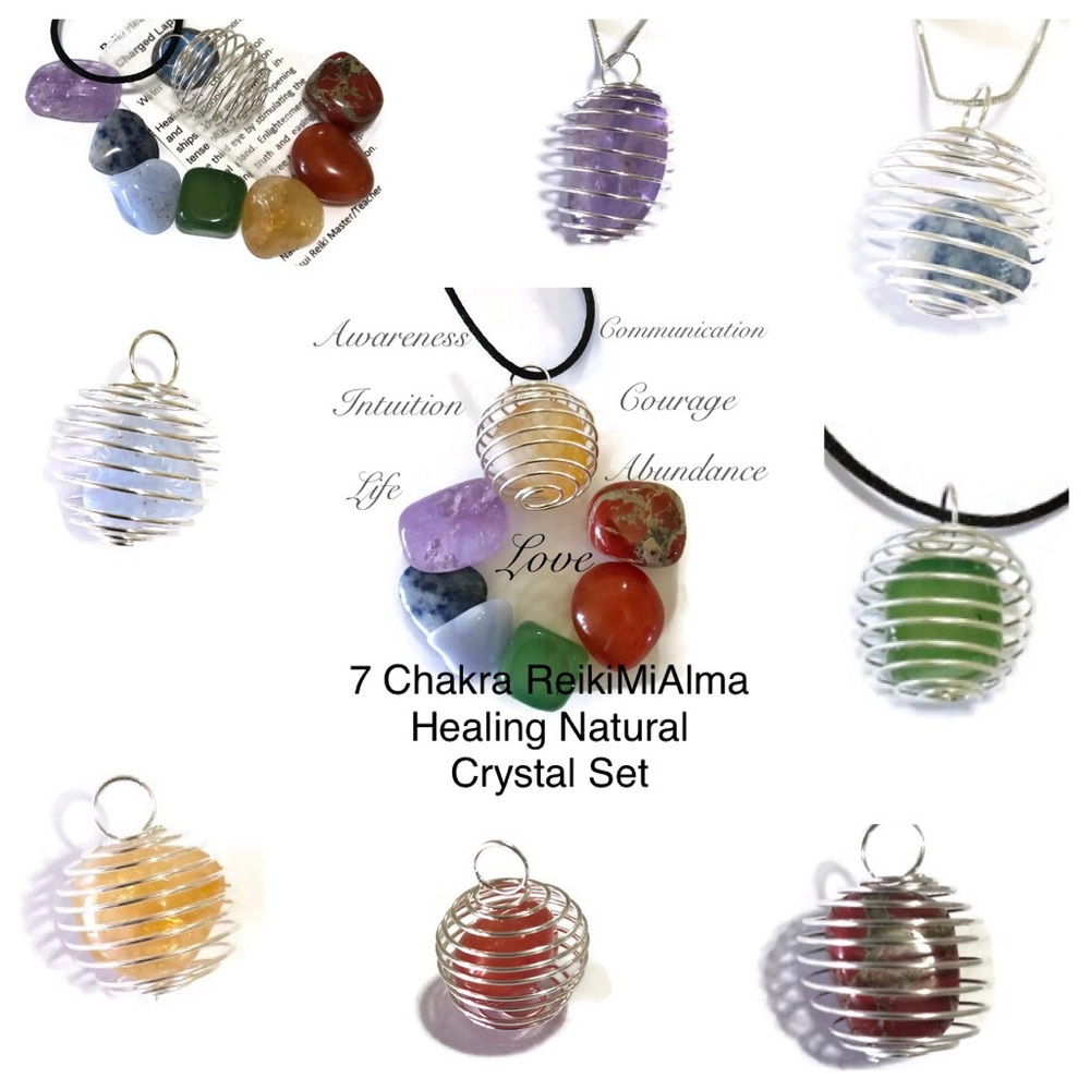 7 Chakra ReikiMiAlma Infused with Healing Energy